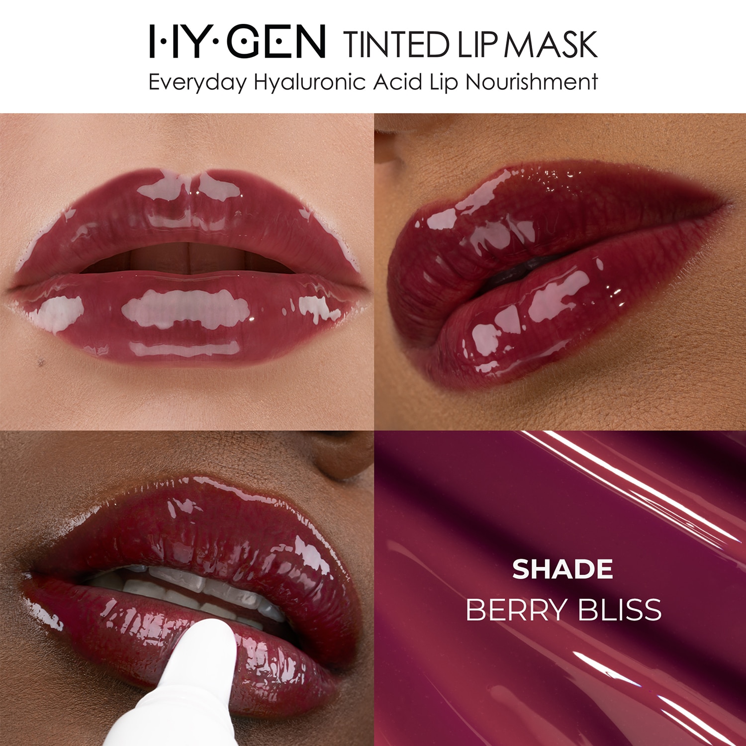 HY-GEN TINTED LIP MASK - BABY NUDE EVERYDAY HYALURONIC ACID LIP NOURISHMENT (MASCARILLA PARA LABIOS)